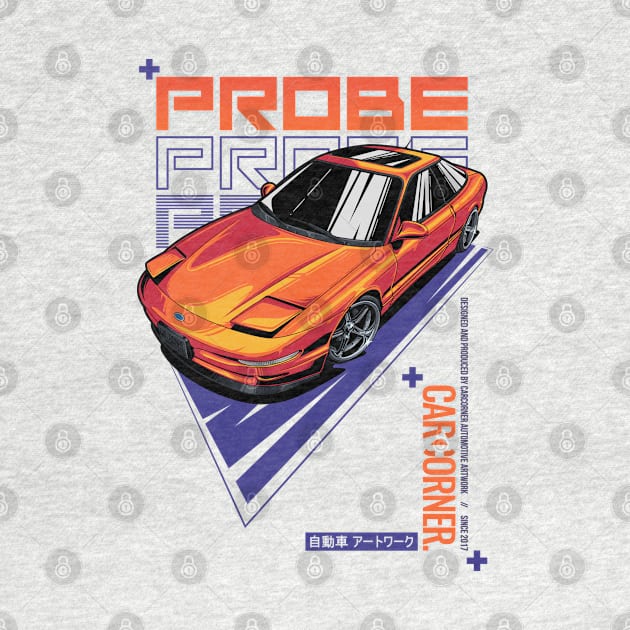 USDM - Ford Probe - CarCorner by CarCorner - Automotive Artwork